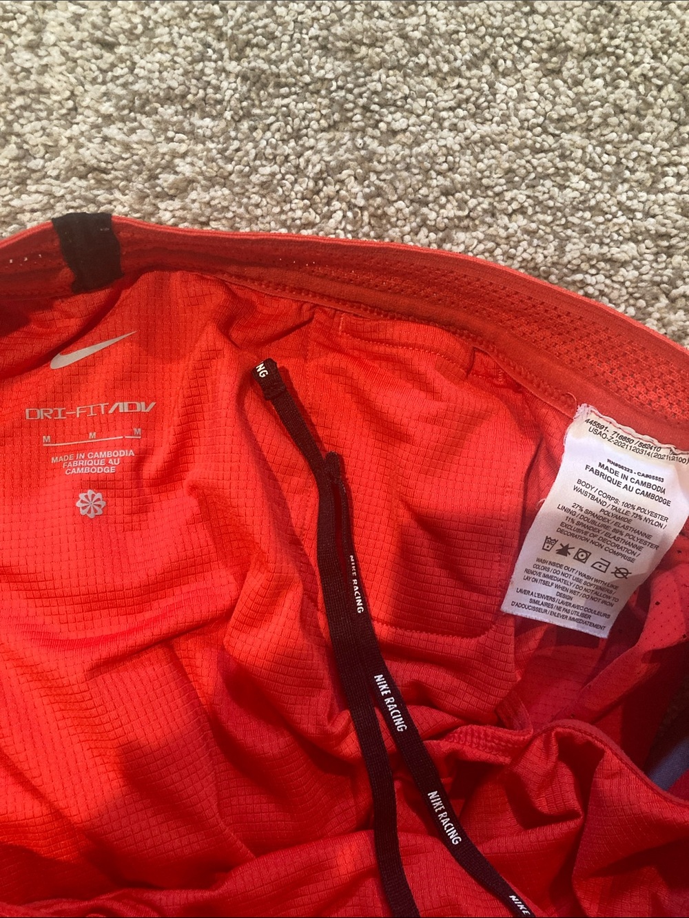 Nike Racing Running Shorts - Picture 3 of 3